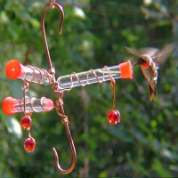Holland Hill Copper Hummingbird Feeder Series
